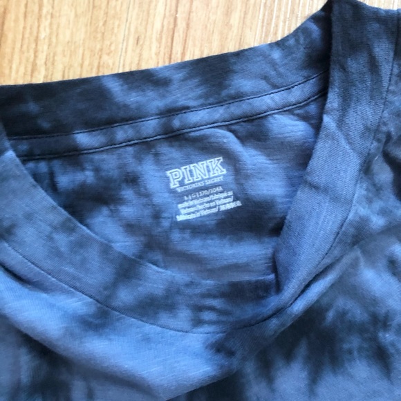 NWT VS PINK Long Sleeve Cropped Tee LARGE - Picture 8 of 11